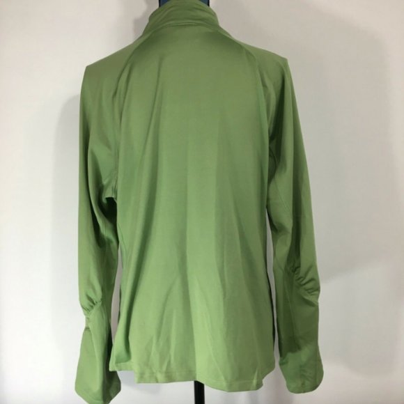 Champion Green Zip Front Long Sleeve Jacket Sz XL - Picture 3 of 7